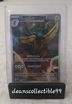 Pokemon TCG Scarlet & Violet Kingambit Black Star Promo #130 NM - Image 1