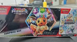 Sam’s Club Pokemon Prismatic Evolutions Surprise Box & Booster Bundle SEALED - Image 1