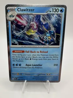 Clawizter 038/132 Cosmos Holo Promo - Mega Evolution - Pokemon TCG - Image 1