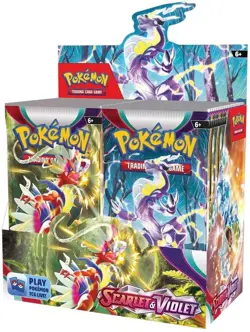 Pokemon TCG Scarlet and Violet Base Set Booster Box 36 Packs, New Sealed - Image 1