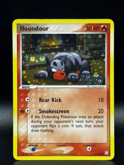 Houndour EX Team Rocket Returns #59/109 Reverse Holo 2004 Stamped Pokemon - Image 1