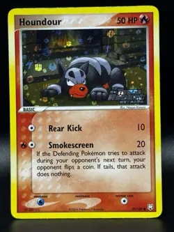 Houndour EX Team Rocket Returns #59/109 Reverse Holo 2004 Stamped Pokemon - Image 3