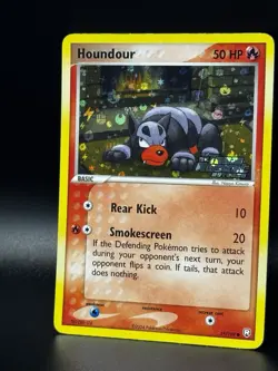 Houndour EX Team Rocket Returns #59/109 Reverse Holo 2004 Stamped Pokemon - Image 4