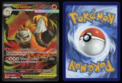 Mega Camerupt ex 156/132 Full Art Ultra Rare Mega Evolution Pokemon NM - Image 3