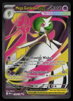Mega Gardevoir ex 159/132 Full Art Ultra Rare Mega Evolution Pokemon NM - Image 1