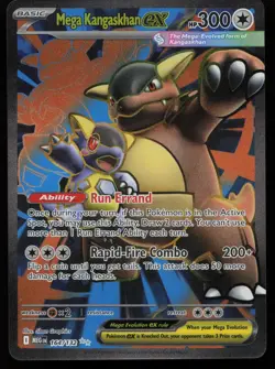 Mega Kangaskhan ex 164/132 Full Art Ultra Rare Mega Evolution Pokemon NM - Image 1