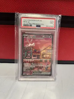 Pokemon 151 MEW ex Special Illustration Rare Black Star Promo 053 PSA 9 - Image 1