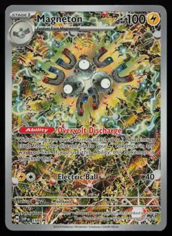 Magneton 159 Holo ETB Promo Scarlet & Violet Promo Pokemon NM - Image 1