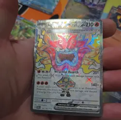 Pokemon TCG Hearthflame Mask Ogerpon EX Twilight Masquerade 192/167 - Image 3