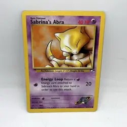 Sabrina's Abra Gym Heroes 91/132 Common Pokemon TCG WOTC - Image 1