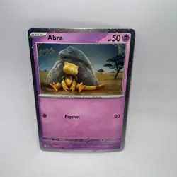 Abra 063/165 151 Cosmos Holo Promo Pokemon Holo Near Mint - Image 1