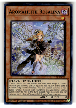 Aromalilith Rosalina PHNI-EN022 1st Edition Super Rare Phantom Nightmare LP - Image 1