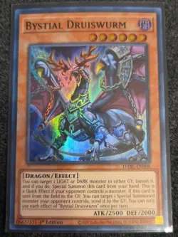 Yugioh Bystial Druiswurm DABL-EN008 Super Rare 1st Ed NM - Image 1
