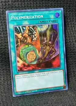 Yu-Gi-Oh! Polymerization A (Alternate Art) *SUPER RARE* RA03-EN051 1st Ed NM - Image 1