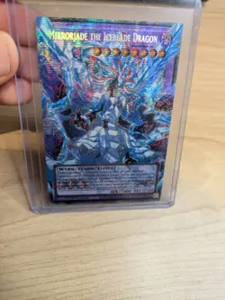 Yugioh | RA05-EN148 | Mirrorjade the Iceblade Dragon Extended Art Starlight Rare - Image 1