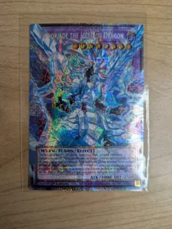 Yugioh | RA05-EN148 | Mirrorjade the Iceblade Dragon Extended Art Starlight Rare - Image 4