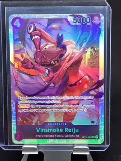 Vinsmoke Reiju OP12-063 One Piece Legacy of the Master Foil ENGLISH SR - Image 1