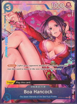 ST03-013 Boa Hancock Alt Art One Piece Premium Collection Promo English NM - Image 1