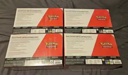 Lot of 4 Pokemon Prismatic Evolutions ETB And Booster Bundle Costco Sealed New - Image 2
