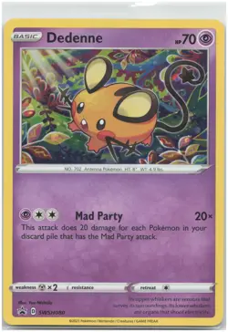 Dedenne - - Holo SWSH080 SWSD SWSH: Sword & Shield Promo Cards LP-NM - Image 1