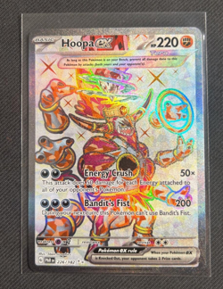 Hoopa ex 226/182 PAR Paradox Rift NM Full Art Pokemon Card - Image 1