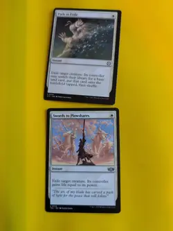 Path to Exile & Swords to Plowshares. Instant Magic the Gathering 2 Card. - Image 1