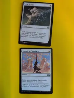 Path to Exile & Swords to Plowshares. Instant Magic the Gathering 2 Card. - Image 2