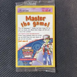 1x Sealed MEWTWO # 14 Black Star Promo Master the Game WOTC Pokemon Card - Image 1