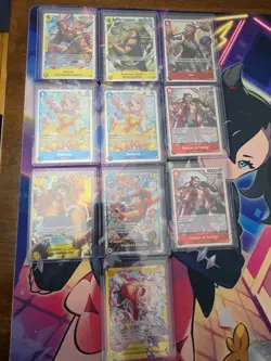 One Piece OP-15, 10 Card Lot , Luffy Leader , Luffy Alt Arts , Sec Rares ,... - Image 1