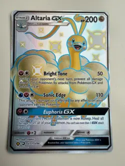 Pokemon Card - Altaria GX Hidden Fates Shiny Vault SV77/SV94 Shiny Holo Rare - Image 1