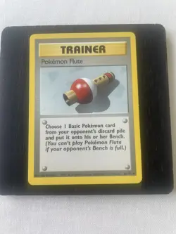 Pokemon Flute 86/102 | Base Set | Non Holo Trainer Card HP - Image 3