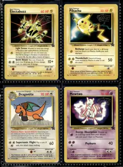 Vtg Pokemon Card Lot WOTC Set Movie Promo Stamp Binder Collection Original WB - Image 1