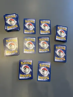 Bundle Of 107 Pokemon Energy Cards Rainbow 80/82 Double Cordless 82/82 +More - Image 2