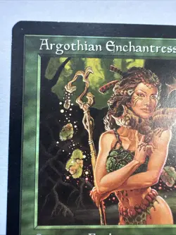 Magic The Gathering MTG Argothian Enchantress 234 LP Urza's Saga - Image 2