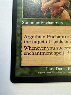 Magic The Gathering MTG Argothian Enchantress 234 LP Urza's Saga - Image 4