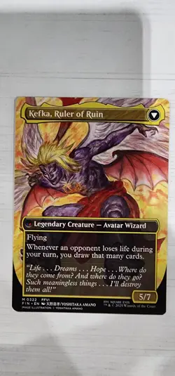 Kefka, Court Mage (0322) (Borderless) Final Fantasy Regular - Image 2