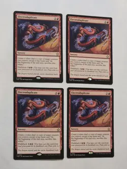 4x Electroduplicate - Foundations - Near Mint - Magic the Gathering - Image 1