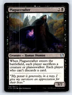 Plaguecrafter U Commander: Bloomburrow 187 LP - Image 1