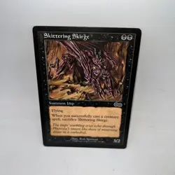 Skittering Skirge 158 Common Urza's Saga Lightly Played - Image 1