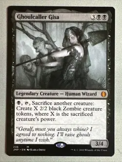 MTG / Ghoulcaller Gisa / JMP / #236 / Regular / Mythic / NM - Image 1