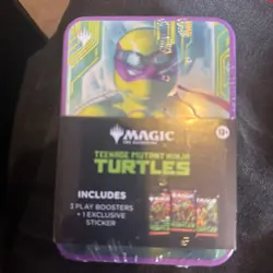 Magic: The Gathering Teenage Mutant Ninja Turtles Tin [Shredder] Box 3 Boosters - Image 1