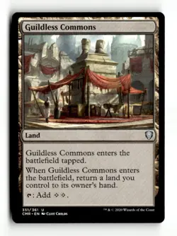 Guildless Commons Commander Legends 351 NM MTG Magic The Gathering - Image 1
