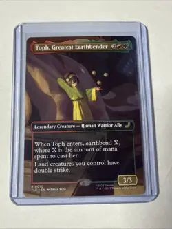 MTG Toph, Greatest Earthbender (Borderless) Avatar: REGULAR - Image 1