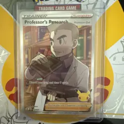 Pokemon TCG Professor's Research Full Art Celebrations 024/025 NM - Image 1