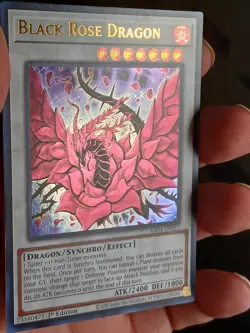 Yugioh! Black Rose Dragon - RA04-EN057 - Ultra Rare - 1st Edition Near Mint, Eng - Image 3