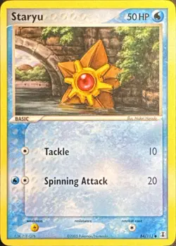 Staryu 84/113 Common Delta Species Pokemon Near Mint - Image 1