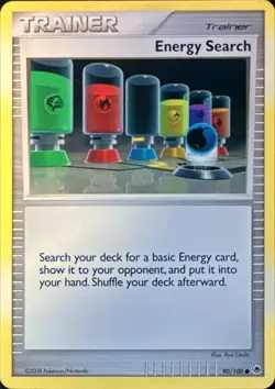 Energy Search 90/100 Common Majestic Dawn Pokemon Lightly Played - Image 1