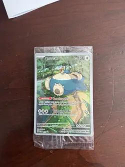 Pokemon TCG Snorlax SVP 051 Black Star Promo Sealed - Image 1