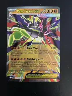 Mega Zygarde EX 47/88 Pokemon TCG Perfect Order Double Rare - Image 1
