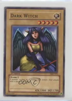 Dark Witch 1st Ed. YuGiOh Magic Ruler Booster #MRL-019 2002 READ - Image 1